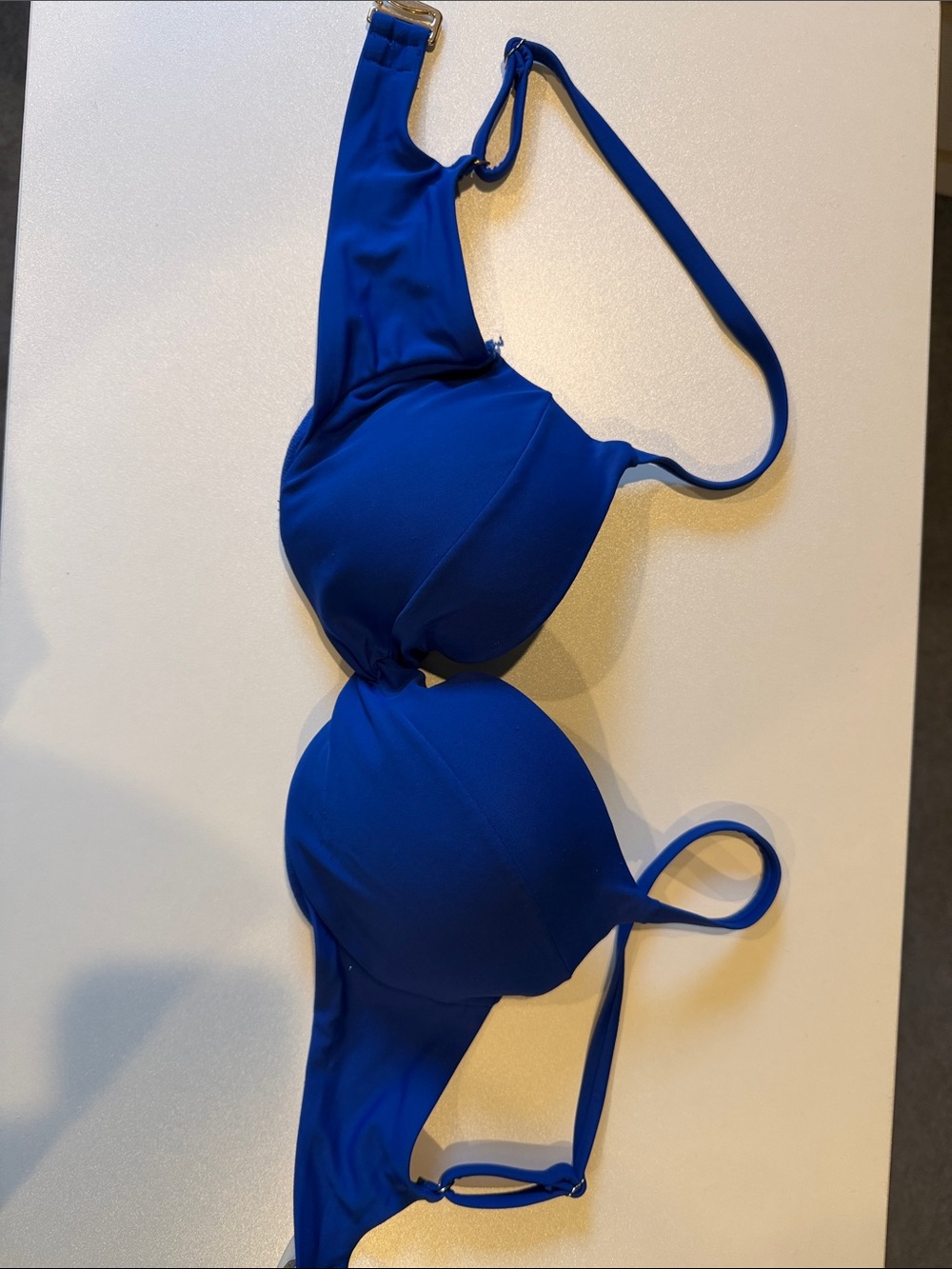 Victoria's Secret Blue Push-Up Bikini Top